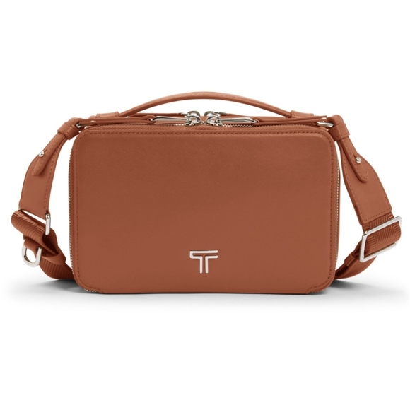 Tumi Voyageur Leather Myla Crossbody - Picture 1 of 15